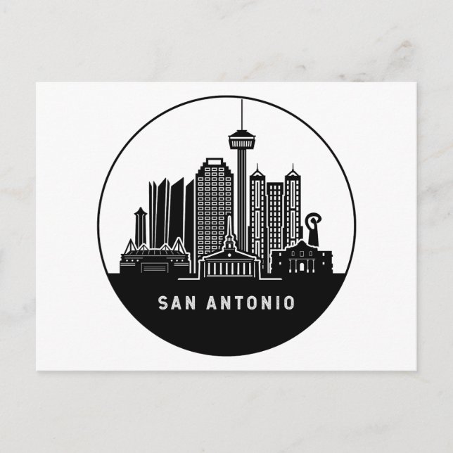 Postal San Antonio Texas (Anverso)