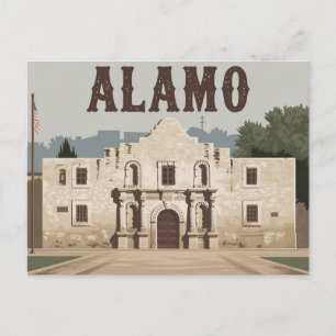 Postal San Antonio, Texas, Álamo