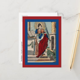 Postal San Bárbara con artillería (M 007)