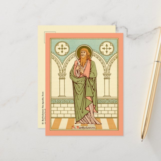 Postal San Bartolomé el Apóstol (RLS 03) (Anverso/Reverso In Situ)