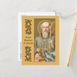 Postal San Benedicto de Nursia (JM 07)