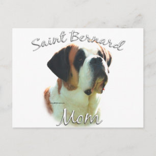 Postal San Bernardo (liso) Mamá 2