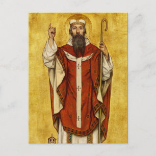 Postal San Bonifacio de Maguncia - Patrono de los educado