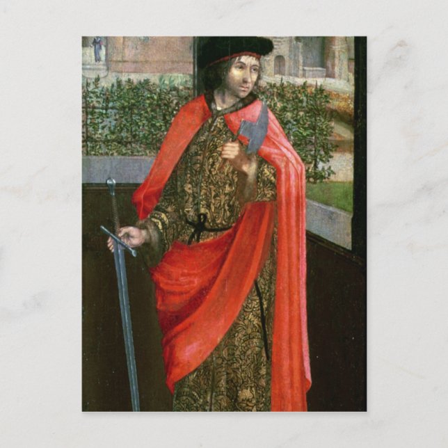 Postal San Crispín, siglo XVI (Anverso)