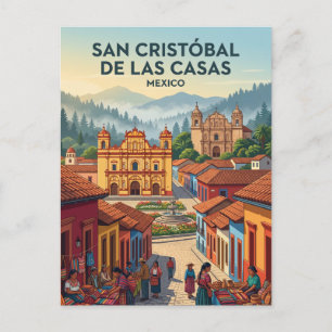 Postal San Cristóbal de las Casas México