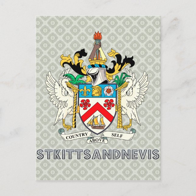 Postal San Cristóbal y Nevis (Anverso)