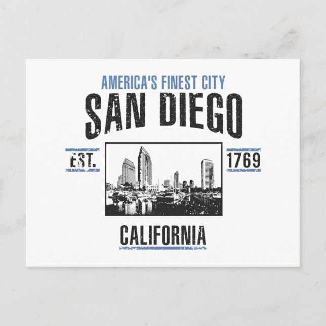 Postal San Diego (Anverso)