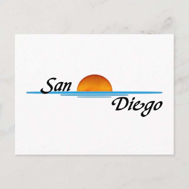 Postal San Diego (Anverso)
