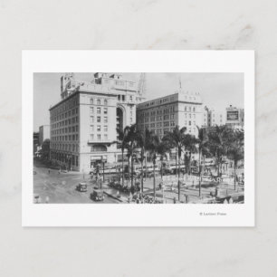 Postal San Diego, CA City View of US Grant Hotel