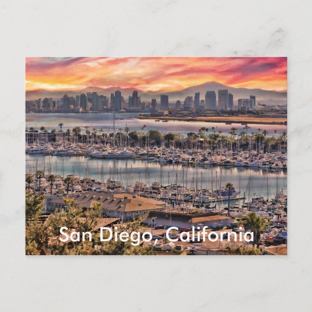 Postal San Diego, California (Anverso)
