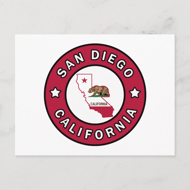 Postal San Diego California (Anverso)