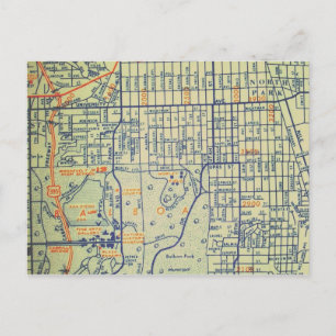 Postal San Diego, mapa de cosechas de CA