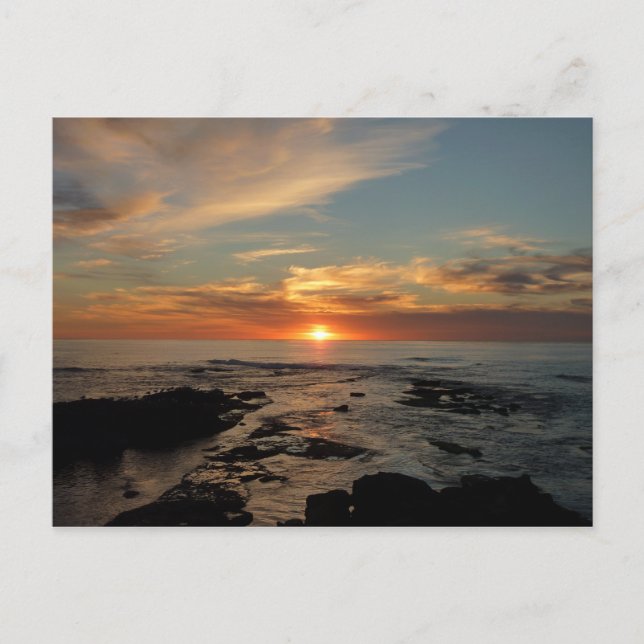Postal San Diego Sunset II (Anverso)