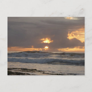 Postal San Diego Sunset IV California Seascape