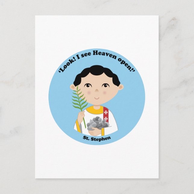 Postal San Esteban (Anverso)