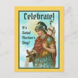 Postal San Floriano con balde (Cielos despejados; M 019)