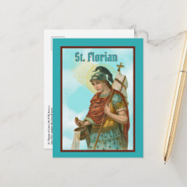 Postal San Floriano con balde (Cielos despejados; M 019) 