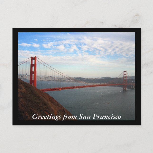 Postal San Francisco (Anverso)