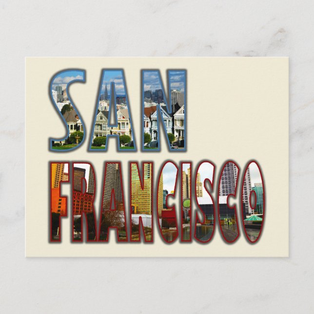 Postal San Francisco (Anverso)