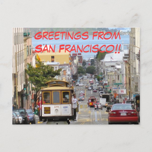 Postal San Francisco (Anverso)