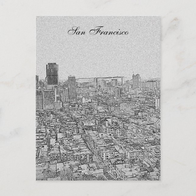 Postal San Francisco (Anverso)