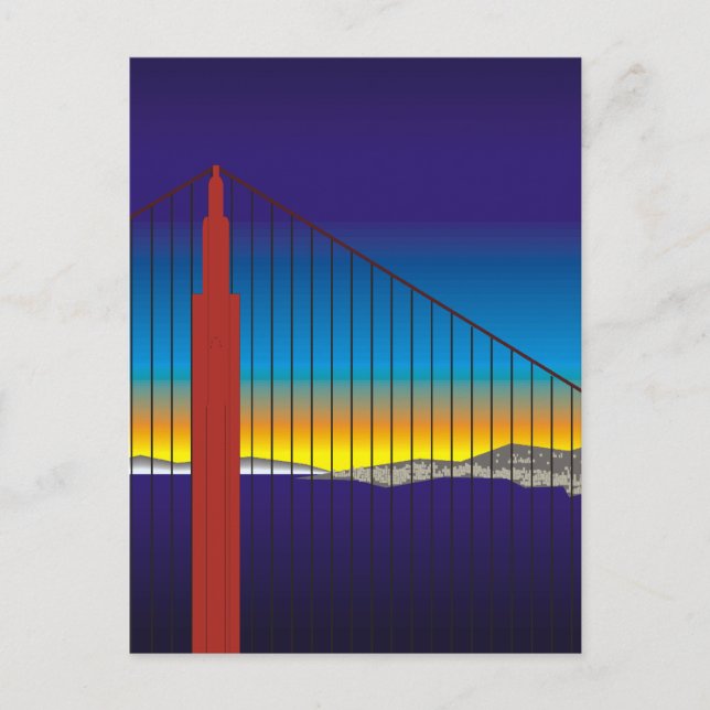 Postal San Francisco (Anverso)