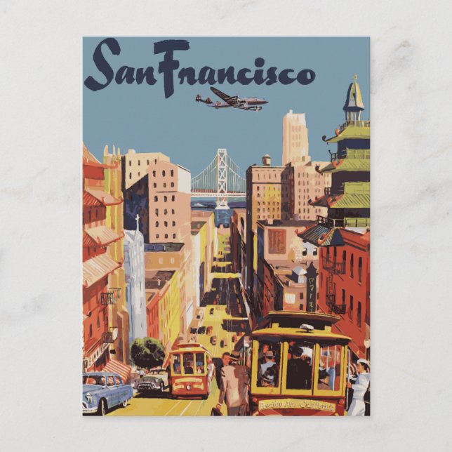 Postal San Francisco (Anverso)