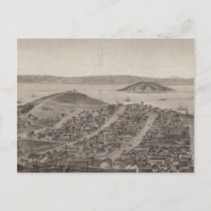 Postal San Francisco, 1862 de Russian Hill