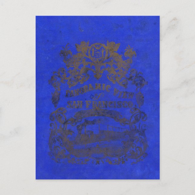 Postal San Francisco, 1862 de Russian Hill (Anverso)