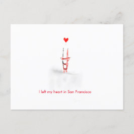 Postal San Francisco Amor