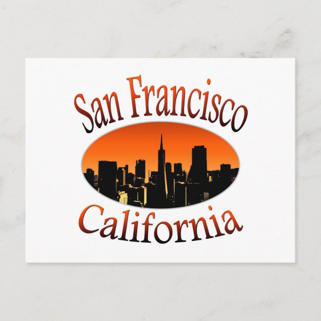 Postal San Francisco California (Anverso)