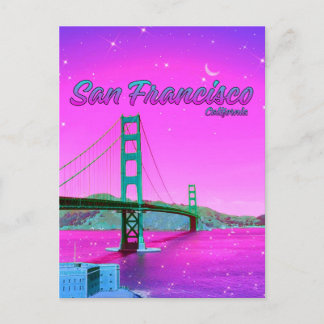 Postal San Francisco California Golden Gate Bridge 