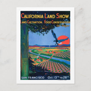 Postal San Francisco, California Land Show