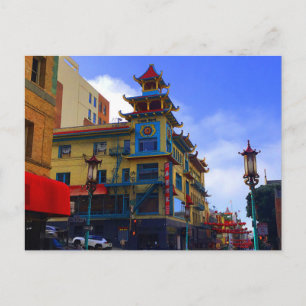 Postal San Francisco Chinatown #8 Postcard