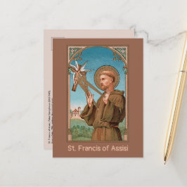 Postal San Francisco de Asís, Pater Seraphicus (SAU 040)