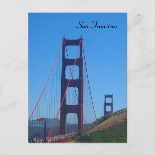 Postal san francisco - golden gate horiz (Anverso)
