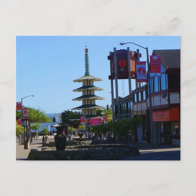 Postal San Francisco Japantown #2-2 Postcard (Anverso)
