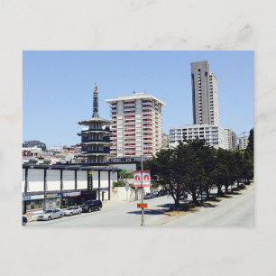 Postal San Francisco Japantown #3 Postcard