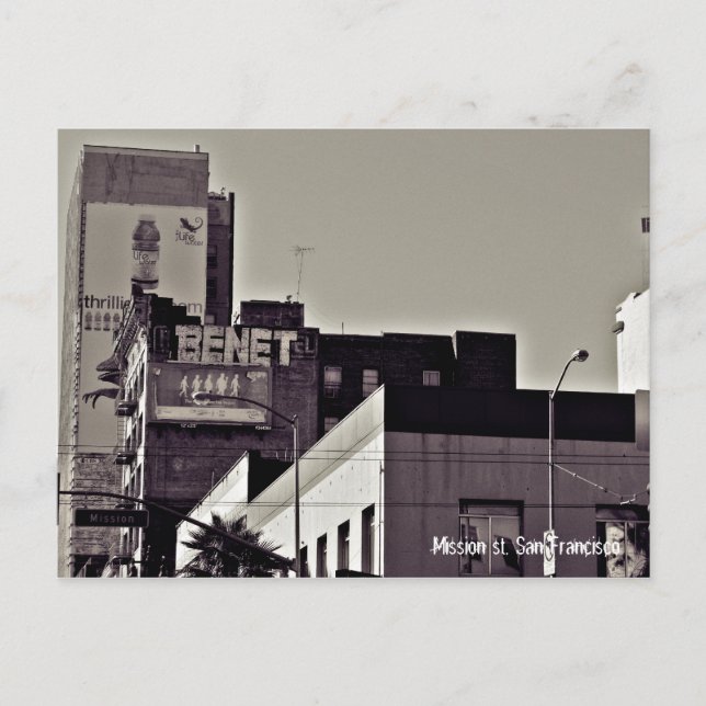 Postal san francisco, misión st (Anverso)