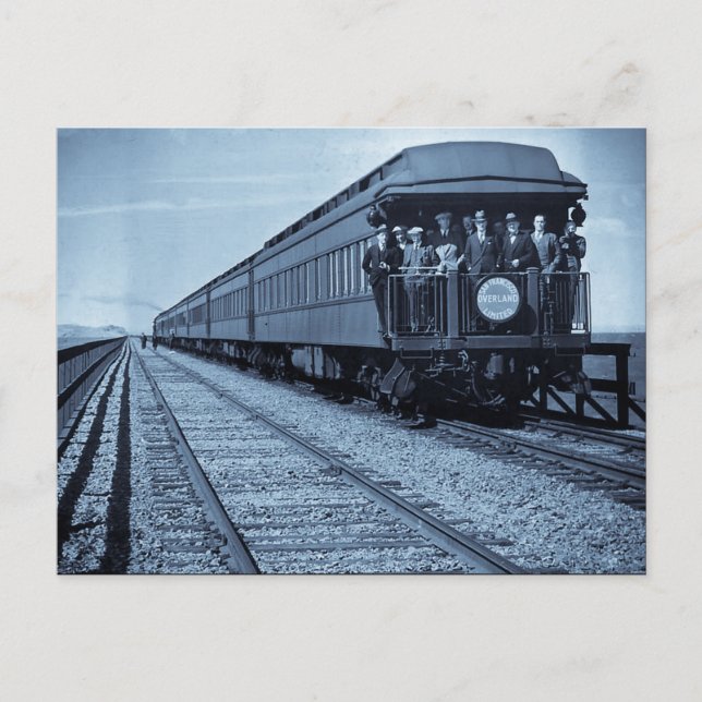 Postal San Francisco Overland Limited Southern Pacific RR (Anverso)