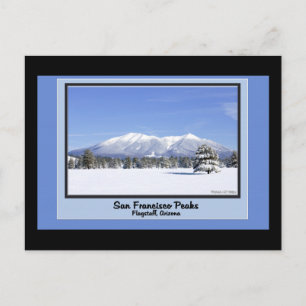 Postal San Francisco Picos En Nieve