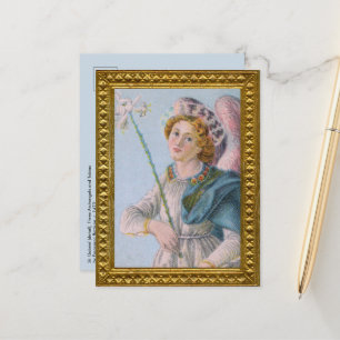 Postal San Gabriel Arcángel (detalle; M 017)