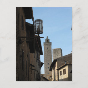 Postal San Gimignano Toscana Italia