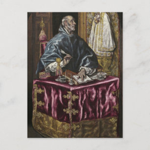 Postal San Ildefonso por El Greco