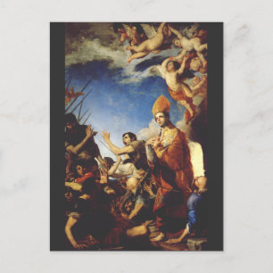 Postal San Jenaro, Obispo de Benevento - Arte fino