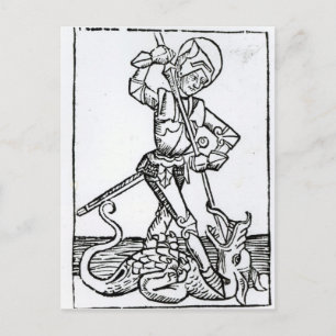 Postal San Jorge, de "Liber Chronicarum"