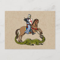 San Jorge del siglo XIII y el dragón