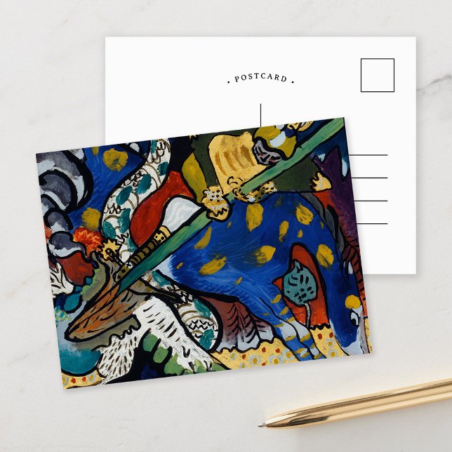 Postal San Jorge I | Kandinsky (Subido por el creador)