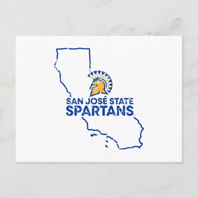 Postal San Jose Estado Spartans Love (Anverso)