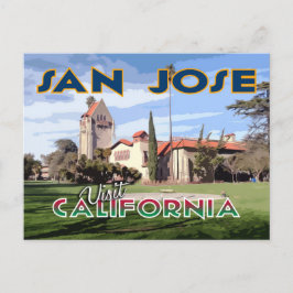 Postal San José, Visita California...